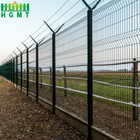 Easily Assembled Various Colors Commercial Decorative Security  Powder Coated V Mesh Fence Panel