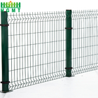 Easily Assembled Green PVC Coated Welded Wire 3D Fence
