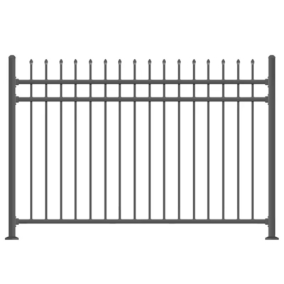 Preço da fábrica vedação de metal privacidade vedação de aço galvanizado painel