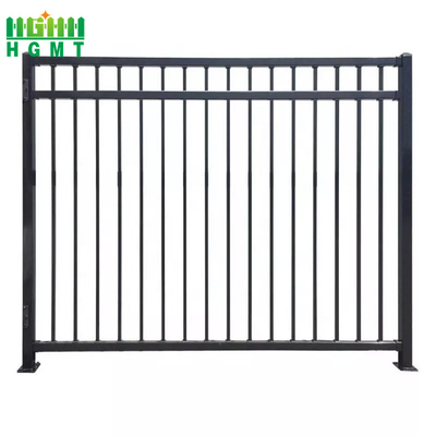 Venda a quente por atacado Picote forjado de aço Tubular Cercas jardim 6 Ft Alto Durável Prefabricado Durável