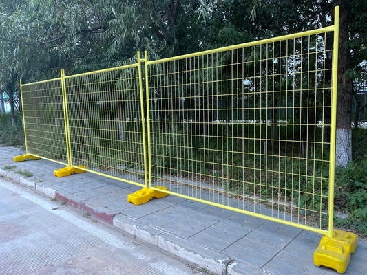 Barato Galvanizado a Quente Padrão de Eventos Móveis da Austrália Painel de Cercas Temporárias Para Site de Construção