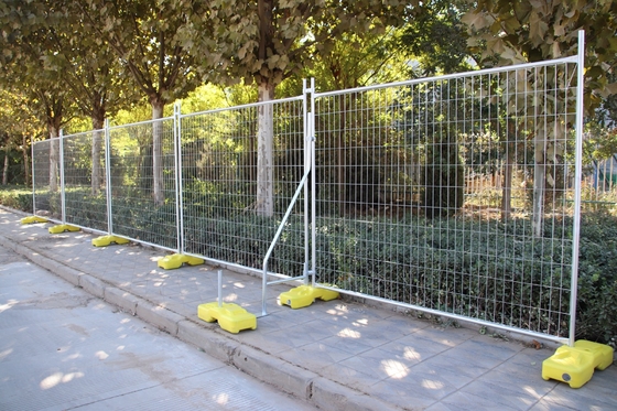 Australian Outdoor Removable Ferro Aço Wire Temporário Painéis de Cercas de Segurança Edifício Construção Eventos Cercas Temp Site