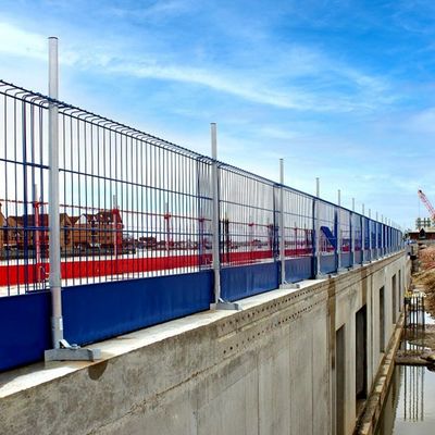 Barreira de proteção da borda com opções de layout personalizáveis