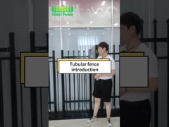 Cerca de aço tubular