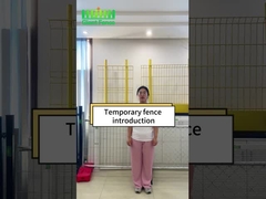 Grelha galvanizada de rede de metal de jardim, cerca de 2,5 mm