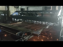 Como é produzida a malha densa galvanizada?