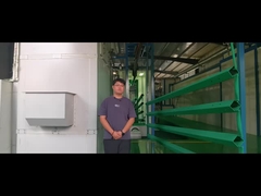 Post quadrado a ser revestido com pó