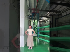 barreira de proteção de borda em palete de ferro