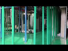 vedação anti-escalada revestida em pó de 80*80 mm