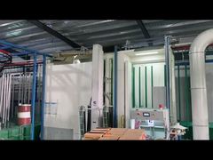 Post em pó revestido