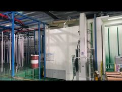 cerca de segurança com poste quadrado com pintura eletrostática