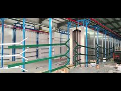 Security Steel Fence on powder coating